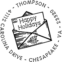 PSA Essentials - Custom Holiday Stamper (Xmas Letter)