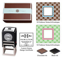 Three Designing Women - Custom Stamper Desk Set Gift Certificate (Basket)