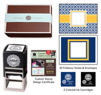 Three Designing Women - Custom Stamper Desk Set Gift Certificate (Chelsea)