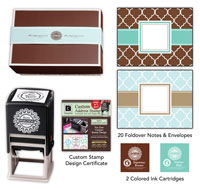 Three Designing Women - Custom Stamper Desk Set Gift Certificate (Nantucket)