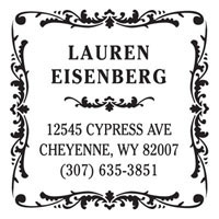Three Designing Women - Custom Self-Inking Stamps #CS-3229