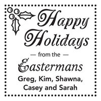 Three Designing Women - Custom Self-Inking Stamps #CS-3506