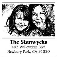 Three Designing Women - Custom Self-Inking Photo Stamps #POPH7004