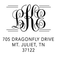 Three Designing Women - Custom Self-Inking Stamps #CS-3662