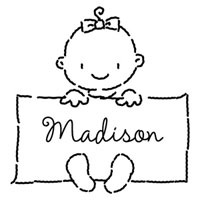 Three Designing Women - Custom Self-Inking Stamps #CS-3668