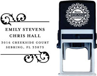Three Designing Women - Custom Self-Inking Stamps #CS-3664