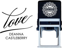 Three Designing Women - Custom Self-Inking Stamps #CS-3676