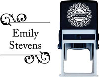 Three Designing Women - Custom Self-Inking Stamps #CS-3683