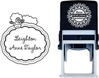 Three Designing Women - Custom Self-Inking Stamps #CS-3684