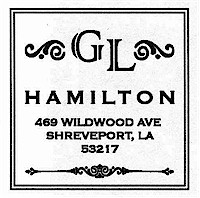 Three Designing Women - Custom Stamper #CS-3220 (Two Initials)