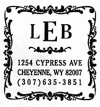 Three Designing Women - Custom Stamper #CS-3229 (Monogram)