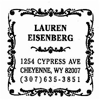 Three Designing Women - Custom Stamper #CS-3229 (Name)