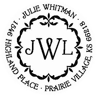 Three Designing Women - Custom Stamper #CS-3231 (Monogram)