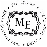 Three Designing Women - Custom Stamper #CS-3235 (Two Initials)