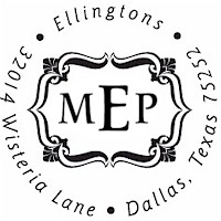 Three Designing Women - Custom Stamper #CS-3235 (Monogram)