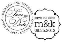 Save The Date/Wedding Stampers