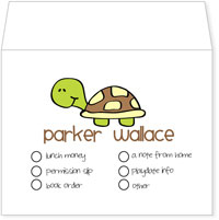 I'm Inkpressed School Envelopes - Turtle (Holiday Papers #SE-1208)