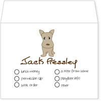 I'm Inkpressed School Envelopes - Scottie (Holiday Papers #SE-1214)