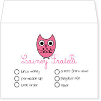 I'm Inkpressed School Envelopes - Whoo (Holiday Papers #SE-1218)