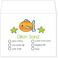 I'm Inkpressed School Envelopes - Clown Fish (Holiday Papers #SE-1222)