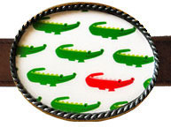 Boatman Geller - Belt Buckles (Alligator Repeat) (BG0001)