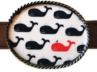 Boatman Geller - Belt Buckles (Whale Repeat) (BG0014)