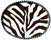 Boatman Geller - Belt Buckles (Zebra Brown) (BG0015)