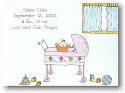 Blue Mug Designs Birth Announcement - It's a Girl! (BA-03)