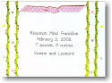 Blue Mug Designs Birth Announcement - Baby Buds & Vine (BA-115)