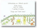 Blue Mug Designs Birth Announcement - Littlest Seedling (BA-121)