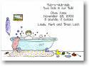 Blue Mug Designs Birth Announcement - What a Splash! (BA-18)