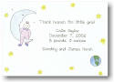 Blue Mug Designs Birth Announcement - Moonbeam Baby Pink (BA-307)