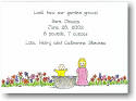 Blue Mug Designs Birth Announcement - A Field of Flowers (BA-407)