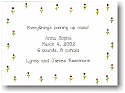 Blue Mug Designs Birth Announcement - Forget-Me-Nots (BA-602)