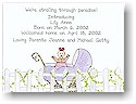 Blue Mug Designs Birth Announcement - Out for a Stroll Pink (GBA-700)