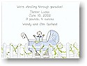 Blue Mug Designs Birth Announcement - Out for a Stroll Blue (GBA-703)