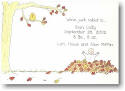 Blue Mug Designs Birth Announcement - Fall Fete (BA-301)