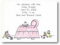Blue Mug Designs Birth Announcement - In The Nursery (BA-110)