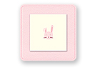 Checkerboard Rockabye Album - Baby Pinks - Bunny (AVA-AUI-J)