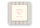 Checkerboard Rockabye Album - Baby Pinstripes (Pink Stripes) (AVA-DXL-S)