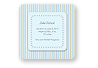 Checkerboard Rockabye Album - Baby Pinstripes (Blue Stripes) (AVA-EBP-B)