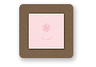 Checkerboard Rockabye Album - Baby Pinks - Flower (AVA-TIV-D)