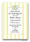 Dinky Designs - Birth Announcements (Rubber Duckie)
