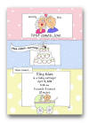 Dinky Designs - Birth Announcements (Wedding Then Baby)