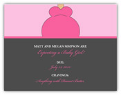 Mayberry Design - Birth Announcements (Baby Bump Pink) (1066-2a)