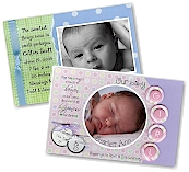 Digital Photo Birth Announcements by Scrapbook Designs