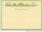 Stacy Claire Boyd Thank You Notes/Stationery - Animal Friends Border (53155)