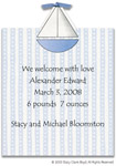 Stacy Claire Boyd Birth Announcement - Baby Boat (53165)