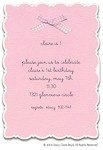 Stacy Claire Boyd Birth Announcement - Perfect Pink Scallop (53173)
