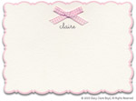 Stacy Claire Boyd Thank You Notes/Stationery - Candy Pink Scallop Border (53174)